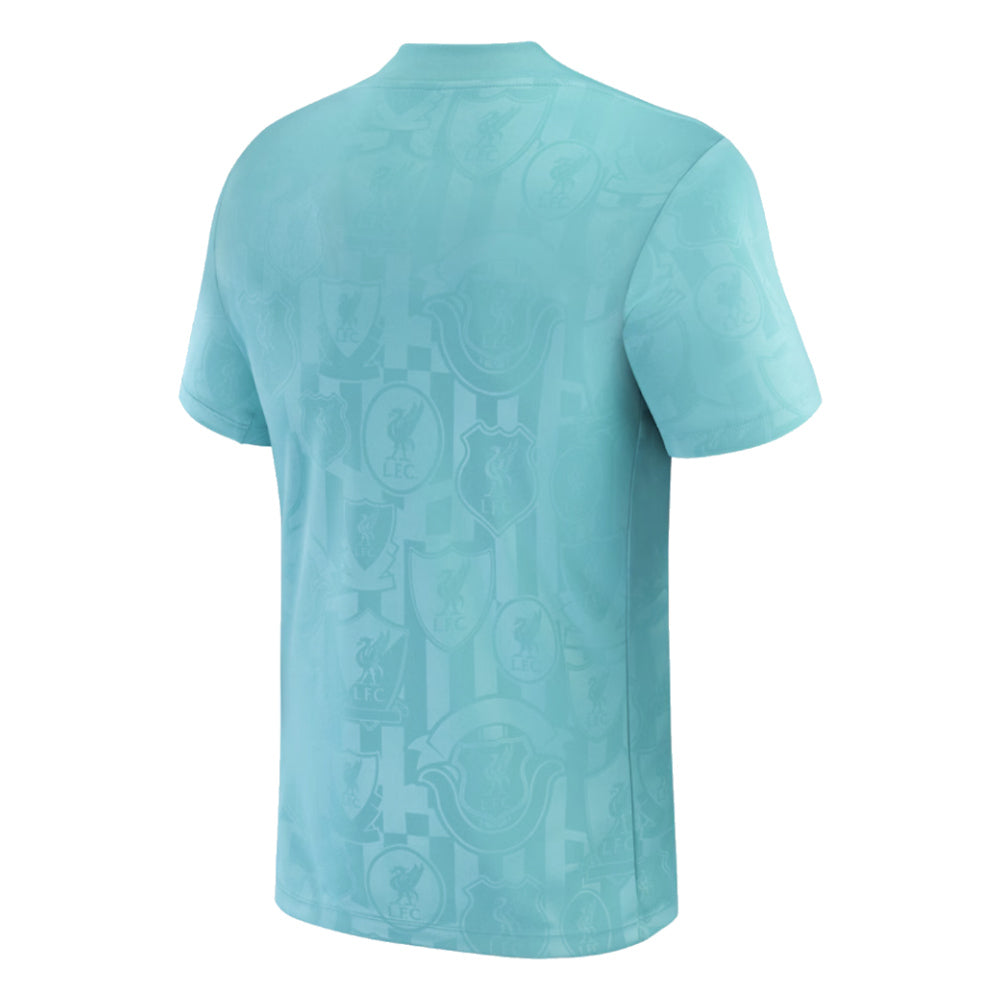 2024-2025 Liverpool Pre-Match Away Shirt (Teal)