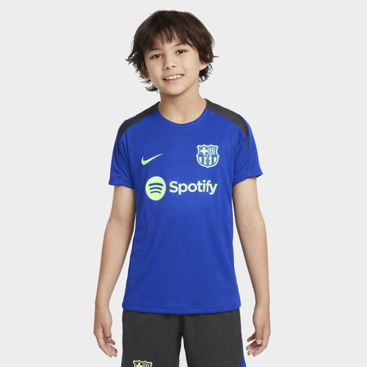 2024-2025 Barcelona Third Training Shirt (Blue) - Kids