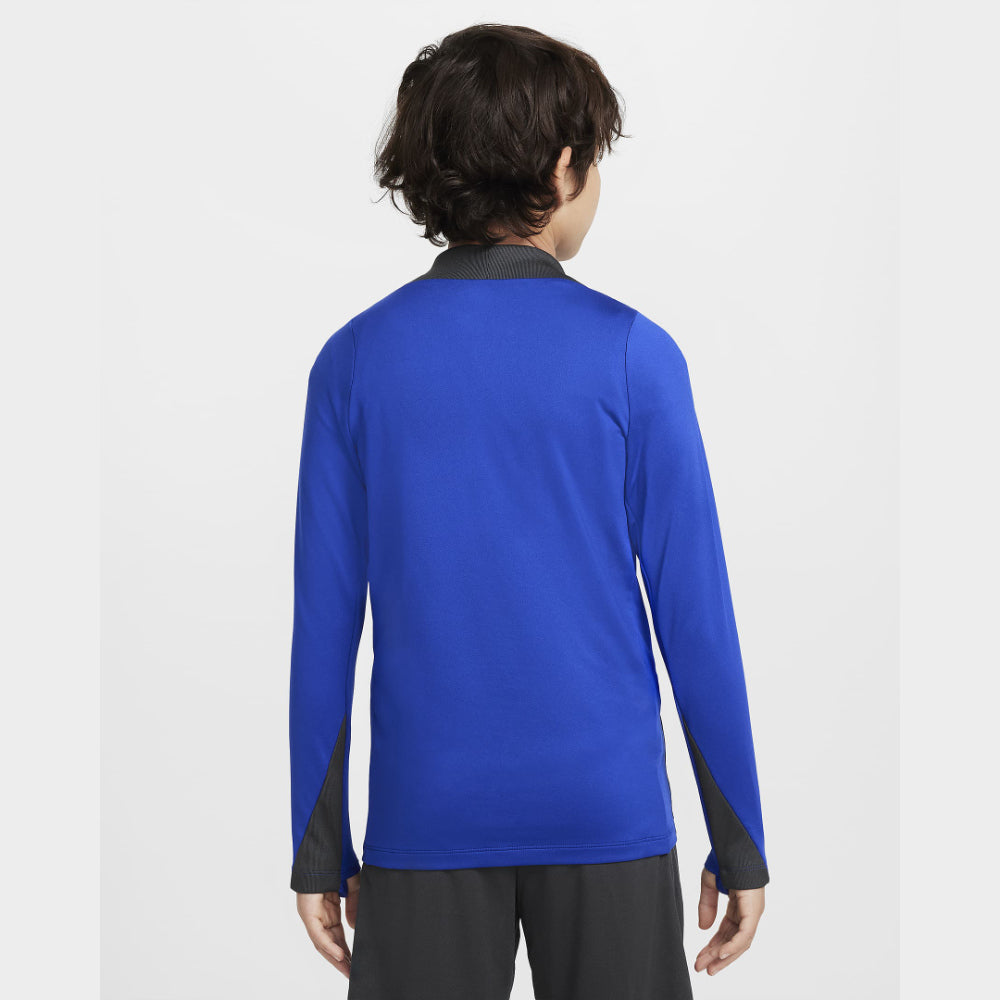 2024-2025 Barcelona Third Dri-FIT Drill Top (Blue) - Kids