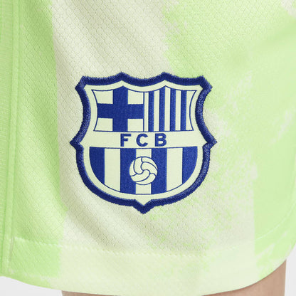 2024-2025 Barcelona Third Shorts (Green) - Kids