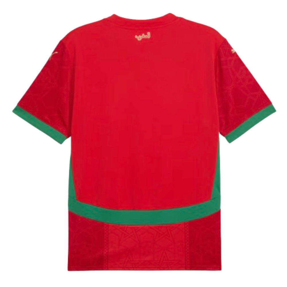 Morocco 2024/25 Player Home Shirt