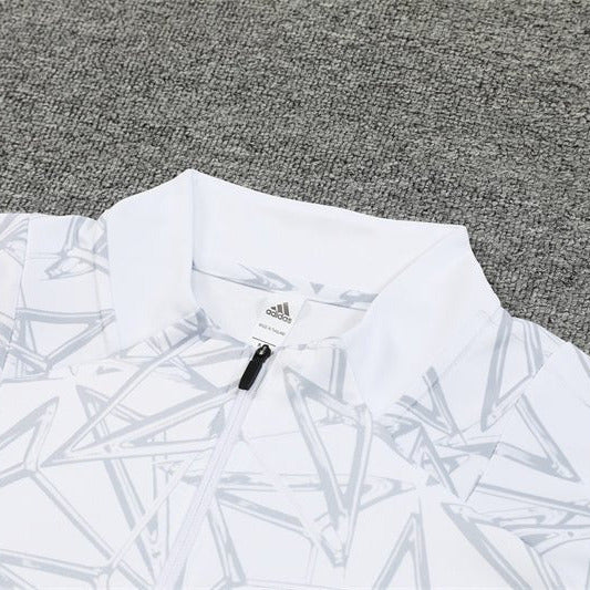 Real Madrid "White Armor" Premium Kids Size Tracksuit