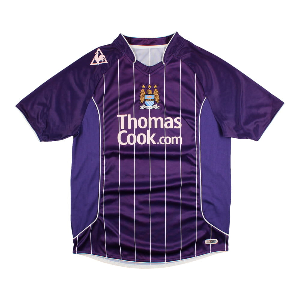 Manchester City 2007-08 Away Shirt (M) Elano #11 (Very Good)