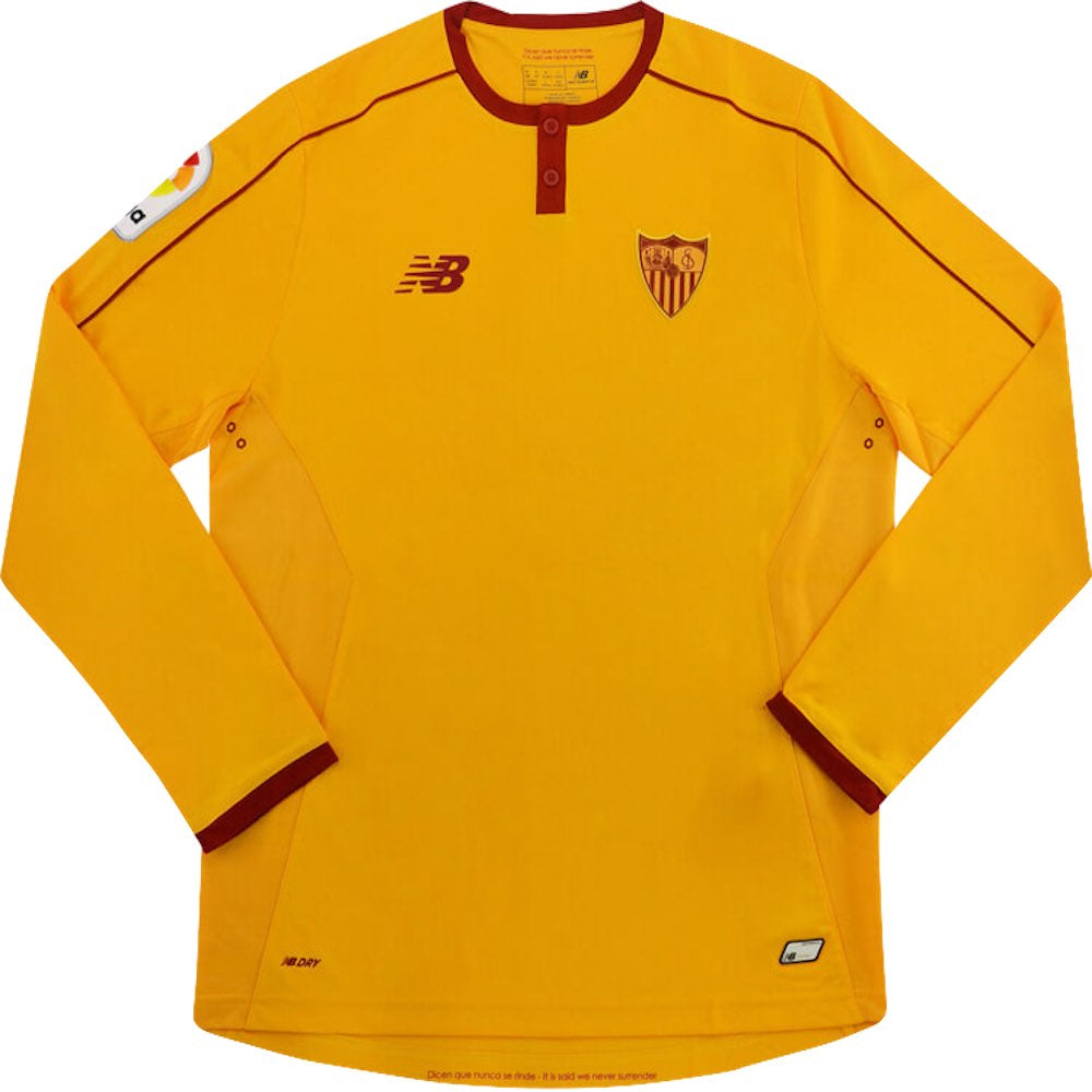 Sevilla 2016/17 Third Long Sleeve Shirt (L) (Excellent)