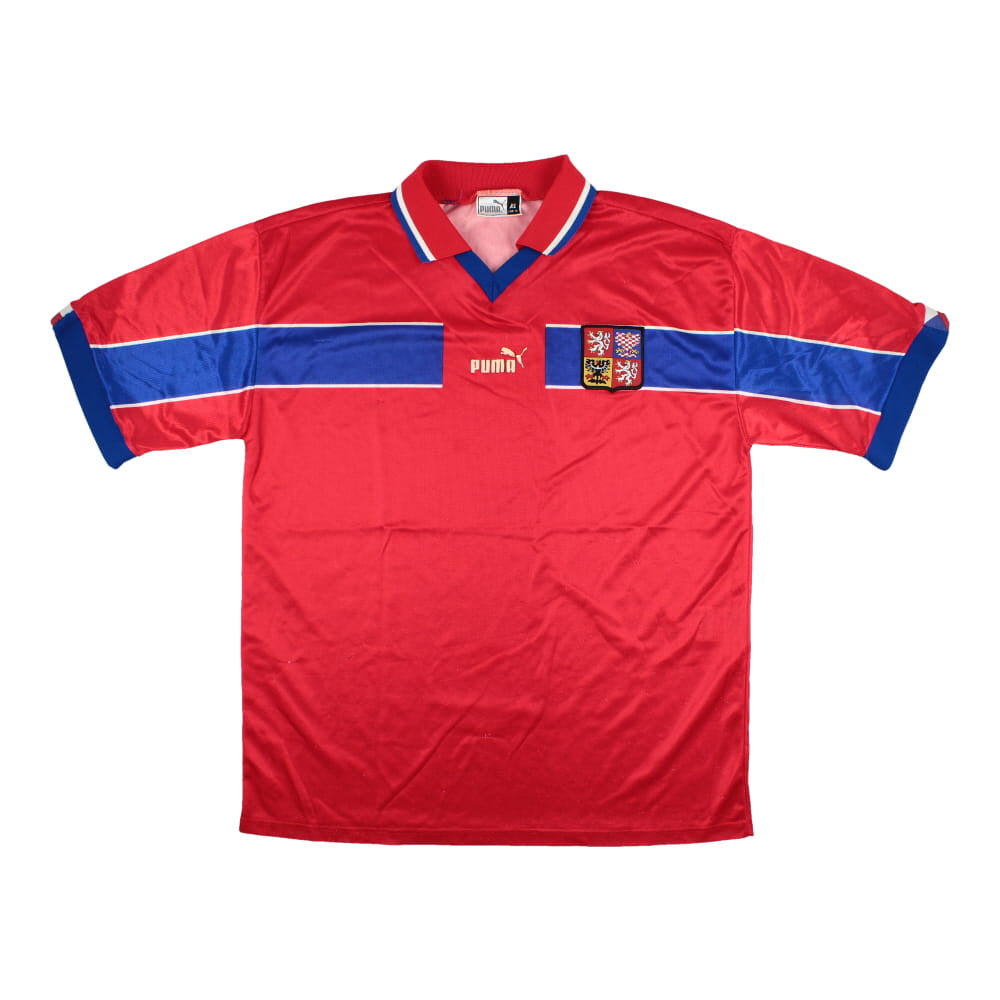 Czech Republic 1998-00 Home Shirt (XL) (Good)