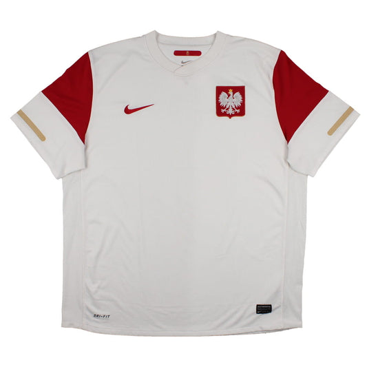 Poland 2010-12 Home Shirt (XL) (Excellent)