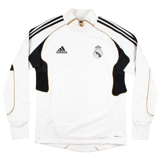 Real Madrid 2010-11 Adidas Long Sleeve Tracksuit Top (L) (Excellent)