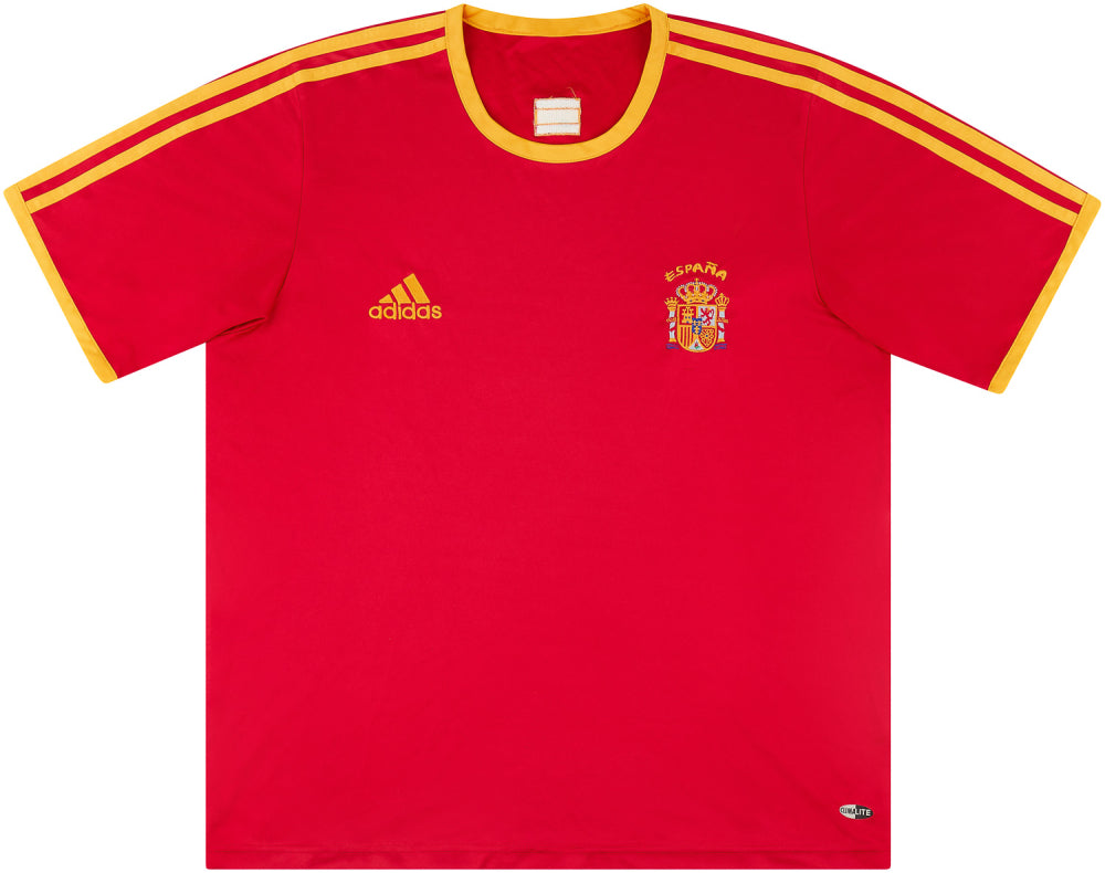 Spain 2006-07 Basic Home Shirt (L) (Very Good)
