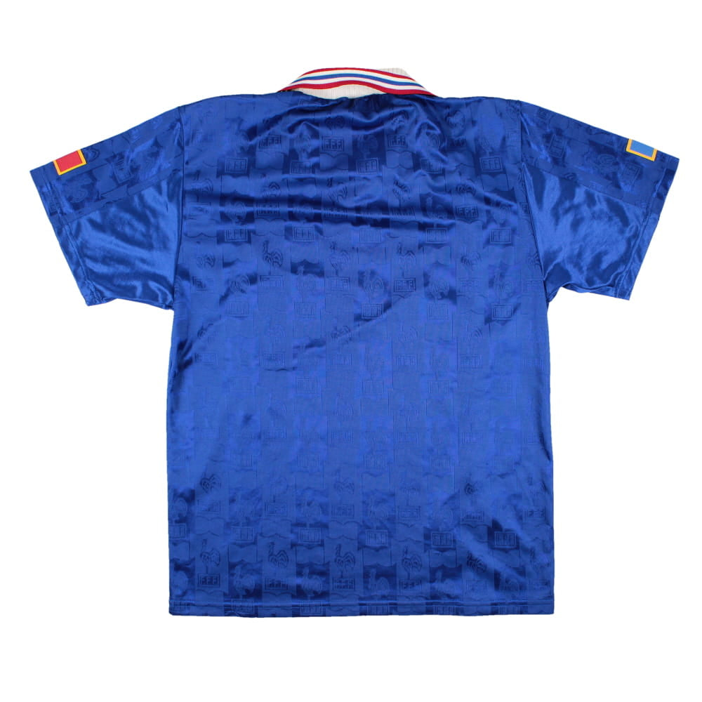 France 1996-98 Home Shirt (M) (Excellent)