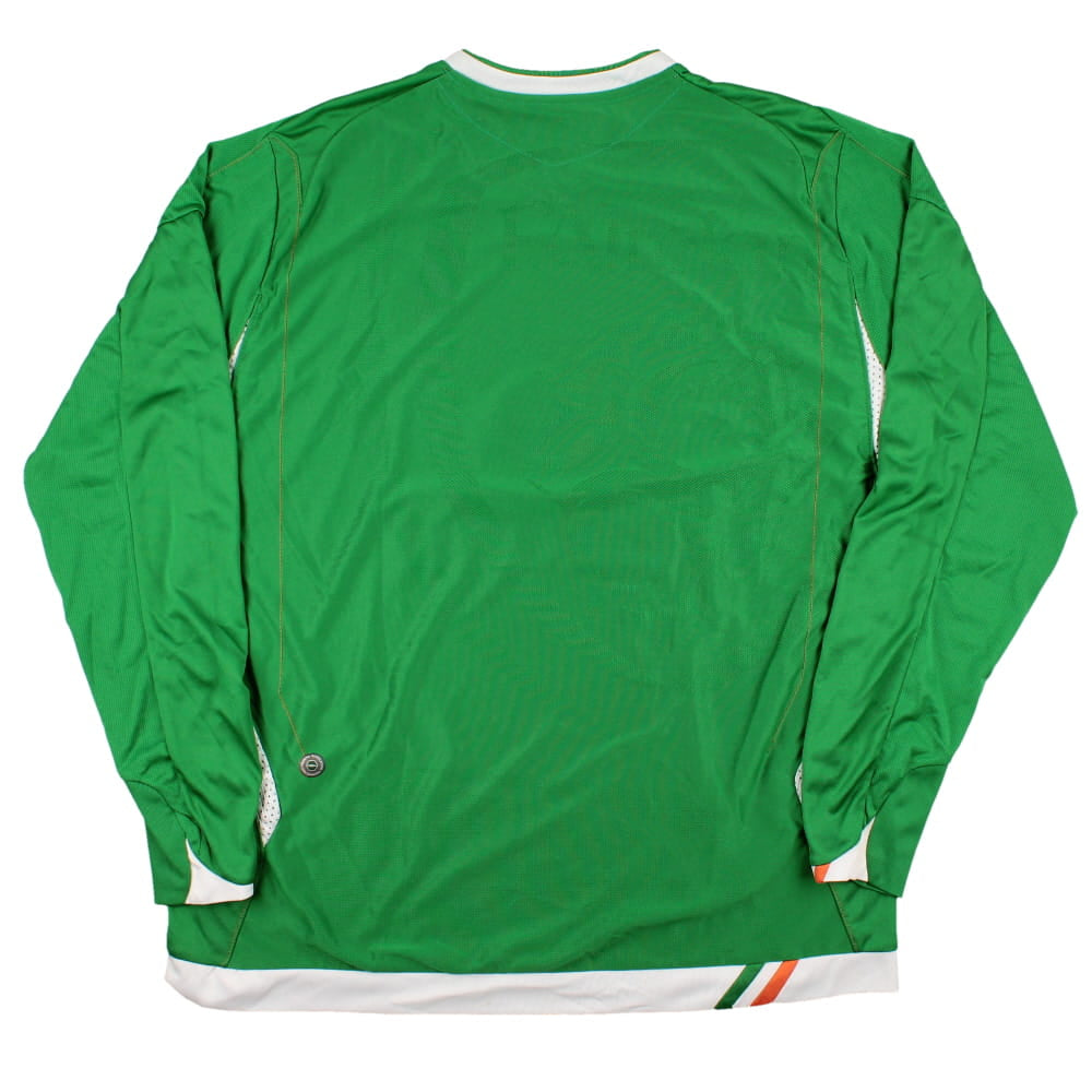 Ireland 2006-08 Long Sleeve Home Shirt (XL) (Very Good)