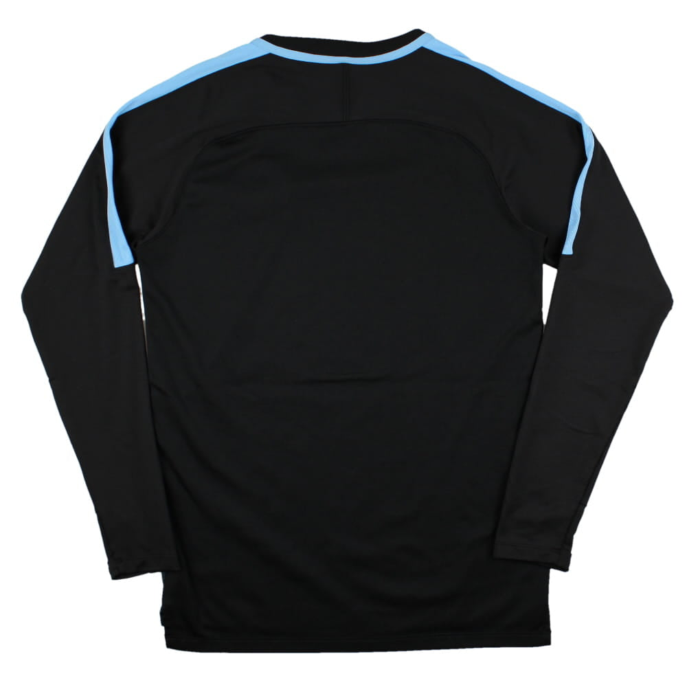 Manchester City 2017-18 Long Sleeve Nike Training Shirt (S) (Excellent)