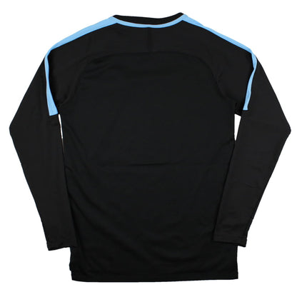 Manchester City 2017-18 Long Sleeve Nike Training Shirt (S) (Excellent)